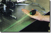 Module laser vert